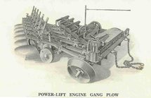 Engine Gang Plow Cockshutt